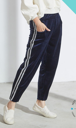 引爆時尚激瘦厚磅細絨褲(3件組)