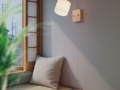 大正復古洋風 橡木壁燈 原木 手作 448LW