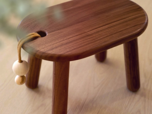 大正唯美 原木小板凳 北美黑胡桃木 職人手作  297NB 歡迎查詢