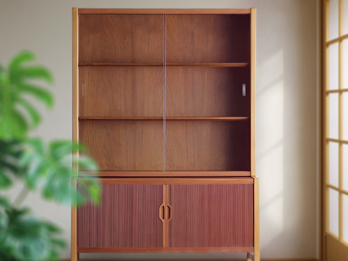 大正唯美 原木玻璃門收納櫃  職人手作 311RS 訂製 歡迎查詢