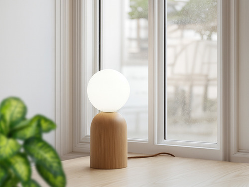 大正復古洋風 北美梣木桌燈 原木 職人手作 081LT