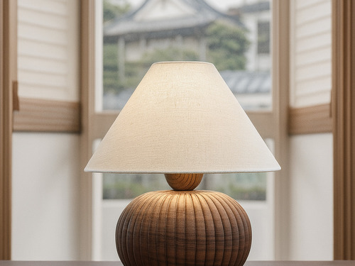 大正復古洋風 北美黑胡桃木桌燈 原木 職人手作 103LT