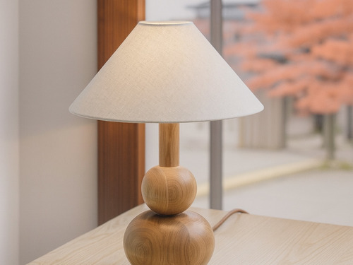 大正復古洋風 北美梣木桌燈 原木 職人手作 117LT