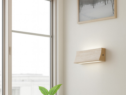 大正復古洋風 北美梣木壁燈 原木 職人手作 136LW