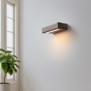 大正復古洋風 北美黑胡桃木壁燈 原木 職人手作 184LW