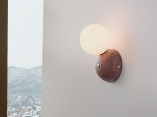 大正復古洋風 北美黑胡桃木壁燈 原木 職人手作 202LW