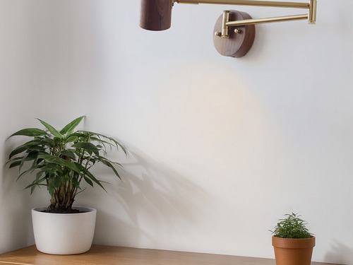 大正復古洋風 北美黑胡桃木壁燈 原木 職人手作 188LW