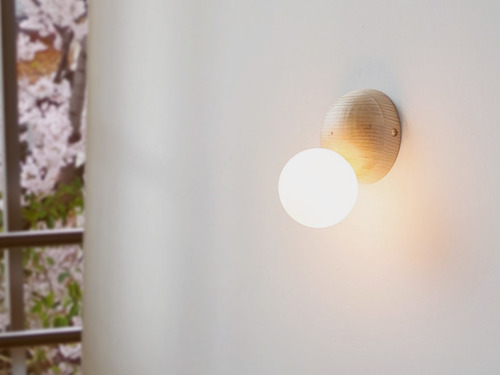 大正復古洋風 北美梣木壁燈 原木 職人手作 203LW