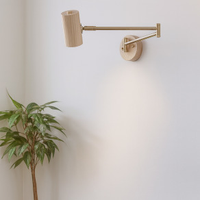 大正復古洋風 北美梣木壁燈 原木 職人手作 187LW