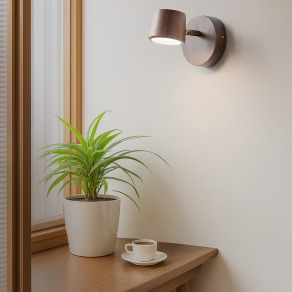 大正復古洋風 北美黑胡桃木壁燈 原木 職人手作 211LW