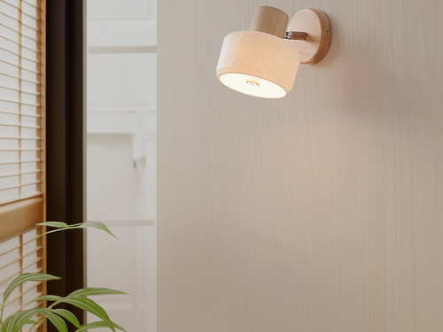 大正復古洋風 北美梣木壁燈 原木 職人手作 235LW