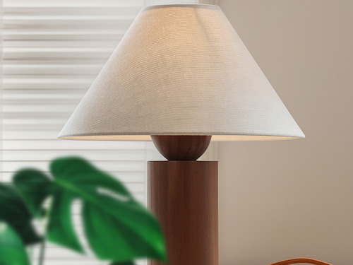 大正復古洋風 北美黑胡桃木桌燈 原木 職人手作 296LT