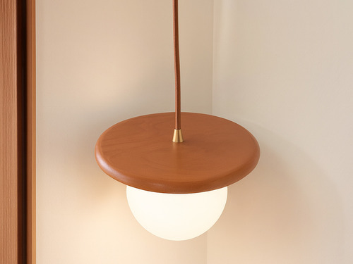 大正復古洋風 北美櫻桃木吊燈 原木 職人手作 374LC