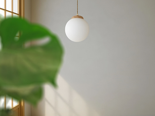 大正復古洋風 北美黑胡桃橡木吊燈 手作  435LC