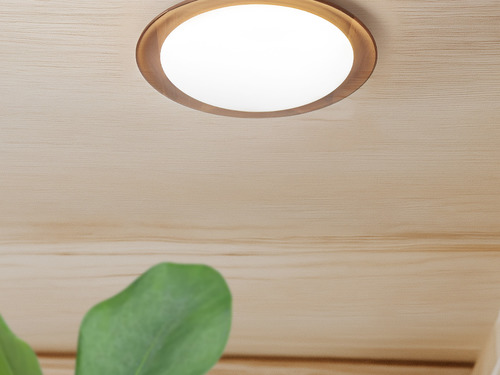 大正復古洋風 北美黑胡桃木吸頂燈 職人手作 色溫三段切換 331LC