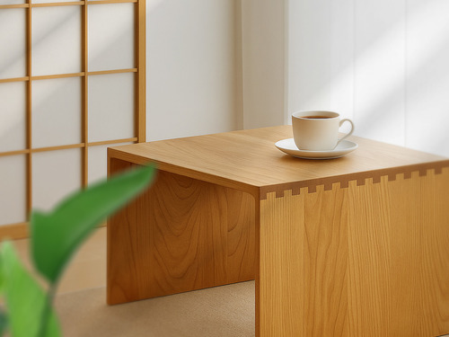 大正唯美 原木茶几 職人手作 北美黑胡桃櫻桃木 381NT