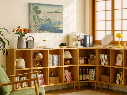 大正唯美 原木轉角櫃 墻角 三角  北美櫻桃木 職人手作 369NS 訂製 歡迎查詢