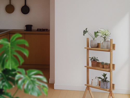 大正唯美 原木置物架花架 北美橡木 職人手作  358NS 訂製 歡迎查詢