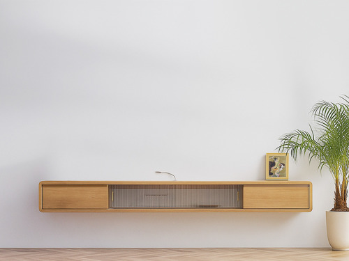 大正唯美 胡桃木電視櫃 櫻桃木 橡木 掛牆 職人手作 訂製  262NS