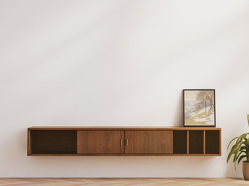 大正唯美 胡桃木電視櫃 櫻桃木 橡木 掛牆 職人手作 訂製  258NS