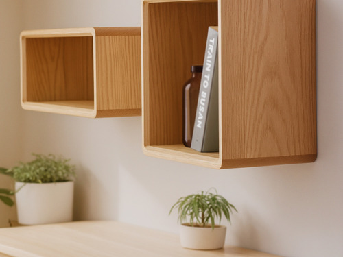 大正唯美 橡木收納櫃 櫻桃木黑胡桃木 掛牆 職人手作 訂製  253NS