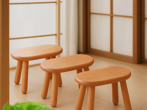 大正唯美 原木小板凳 職人手作 033NB