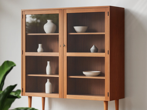 大正富士 原木玻璃門收納櫃  093RS