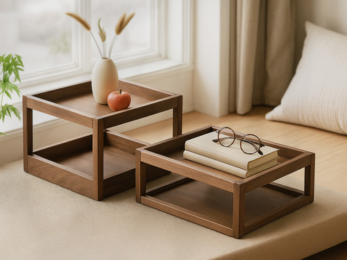 大正唯美 原木茶几 職人手作 北美黑胡桃木 939NT