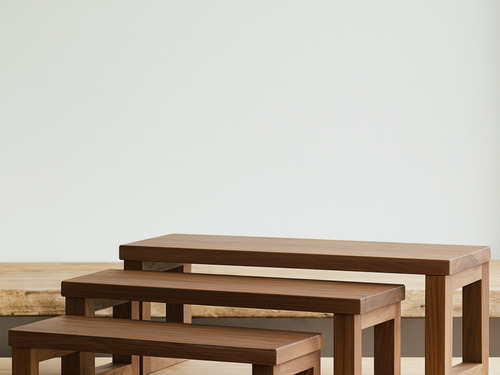 大正唯美 原木置物架 職人手作 北美黑胡桃木 德國櫸木 916NT