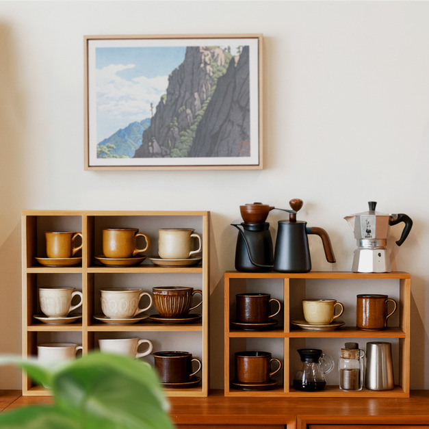 大正唯美 原木 桌上置物架 北美櫻桃木黑胡桃 職人手作 384NS 訂製 歡迎查詢