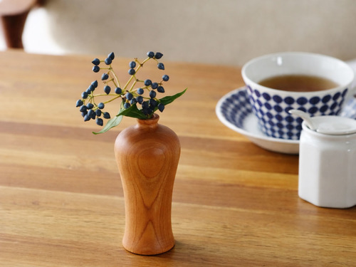 大正唯美 小花器 擴香/黑胡桃/櫻桃木/職人手作 452NA