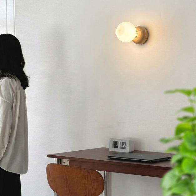 大正復古洋風 北美橡木壁燈 職人手作 455LW