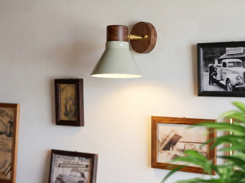 大正復古洋風 北美黑胡桃木壁燈 職人手作 474LW