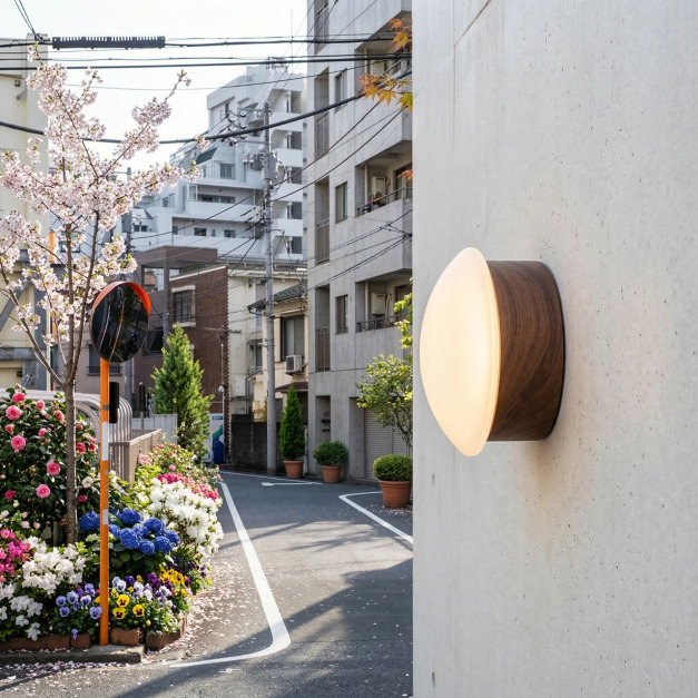 大正復古洋風 北美黑胡桃木壁燈 職人手作 481LW