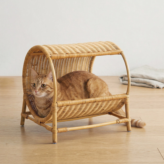 大正唯美 貓窩 籐編 職人手作 訂製 463NS