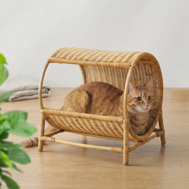 大正唯美 貓窩 籐編 職人手作 訂製 463NS