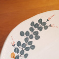 日本古物｜手繪花草餐盤_3