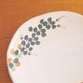 日本古物｜手繪花草餐盤_4