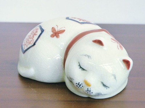 手繪福銘眠福貓