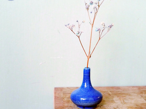 迷你系列 指尖上的微花器 藍色系