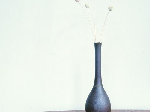 橘吉南蠻鶴首花瓶