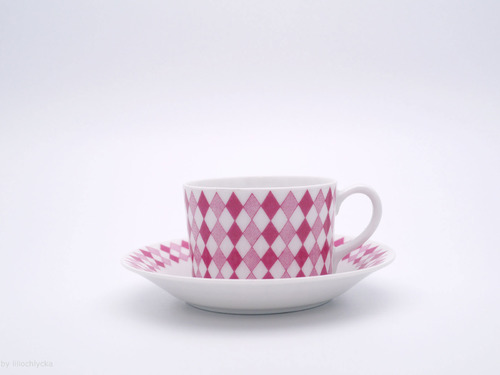 Arabia Pajazzo 咖啡杯盤組(紅)(預購 歡迎傳訊詢價)