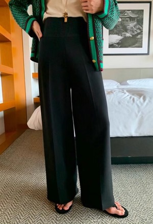 New 春.__彈力收腹直筒褲