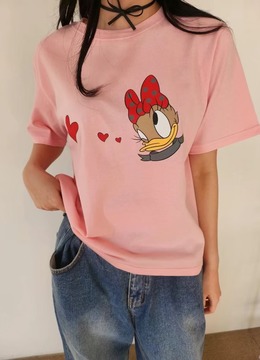 New 春.__圓領黛西愛心衣