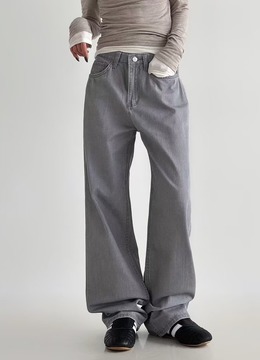 New 春.__#710水洗直筒褲