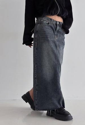 New 春.__377前口袋後叉裙