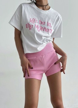 New 夏.__立體刺繡英字上衣