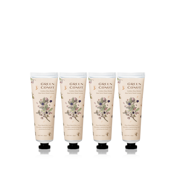 雅晴精選：黃金乳油木莓果護手霜-4入