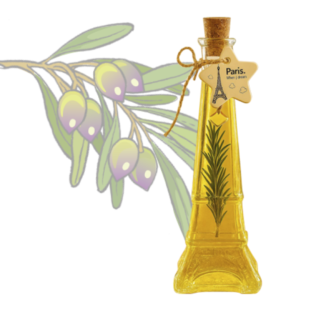 風味橄欖油｜巴黎鐵塔造型瓶