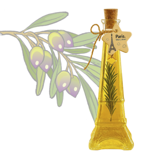 風味橄欖油｜巴黎鐵塔造型瓶